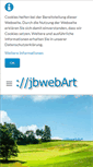 Mobile Screenshot of jbwebart.de